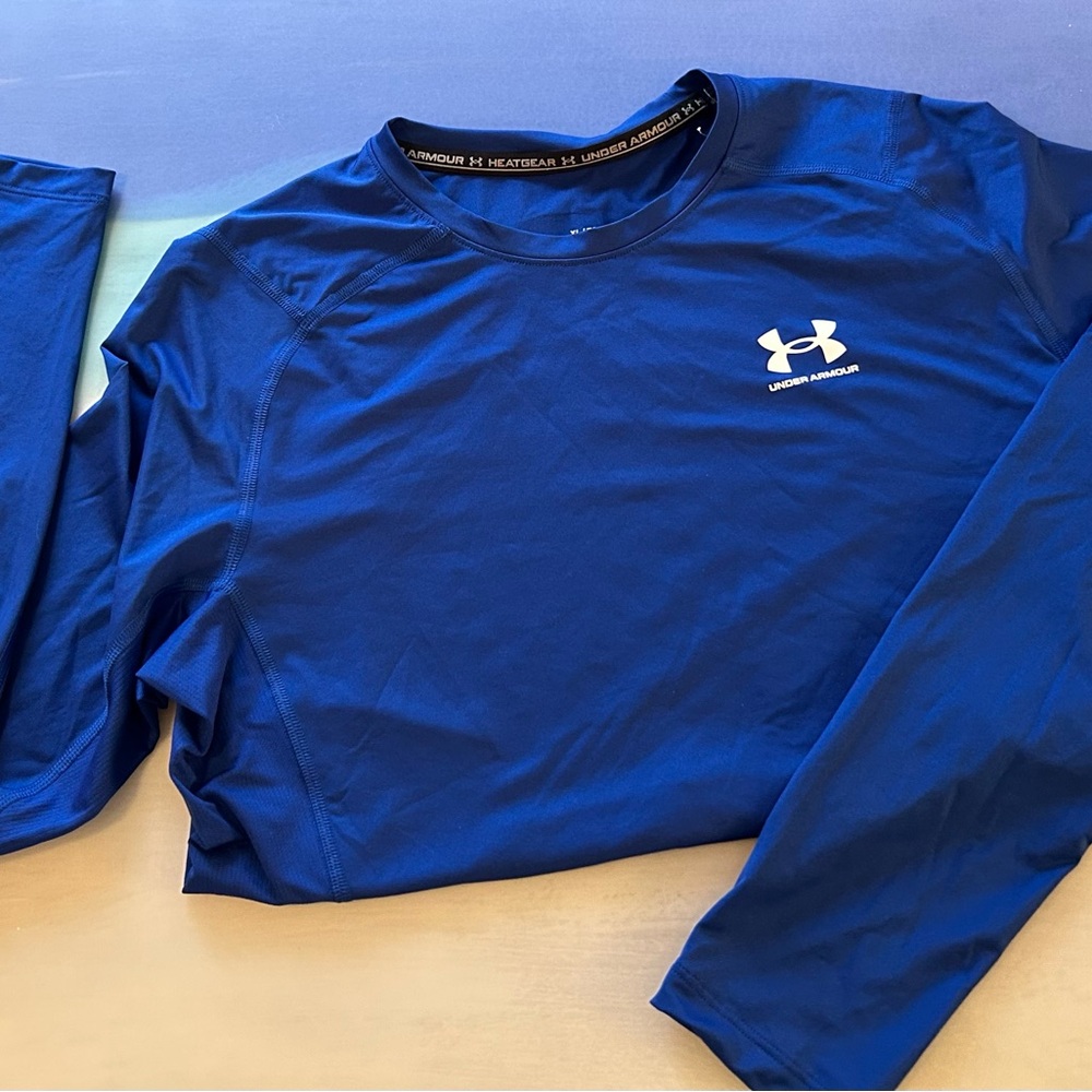 2 Youth Under Armour Long Sleeve Shirts